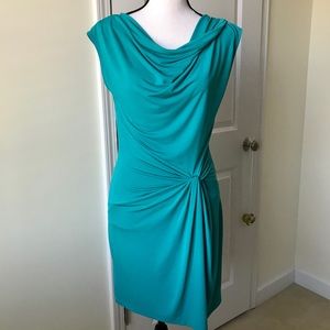 🪂2/$15🪂 Michael Kors Teal rouched dress